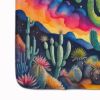 Queen of the Night Cactus in Color Memory Foam Kitchen Mat Machine Washable Anti-Fatigue Mat Cushion Comfort Bath Mat or Kitchen Rug