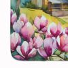 Louisiana Magnolias in Watercolor Memory Foam Kitchen Mat Machine Washable Anti-Fatigue Mat Cushion Comfort Bath Mat or Kitchen Rug