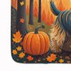 Silky Terrier Fall Memory Foam Kitchen Mat Machine Washable Anti-Fatigue Mat Cushion Comfort Bath Mat or Kitchen Rug