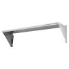 VEVOR 12" x 48" Stainless Steel Shelf, Wall Mounted Floating Shelving with Brackets, 280 lbs Load Capacity Commercial Shelves
