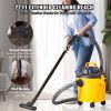 VEVOR Shop Vacuum Wet And Dry, 5 Gallon 6 Peak HP Wet/Dry Vac, Powerful Suction with Blower Function with Attachments 2-in-1 Crevice Nozzle