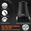 VEVOR Electric Gooseneck Kettle 1L, Temperature Control Pour Over Coffee Kettle with 5 Variable Presets