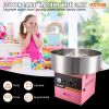 VEVOR Electric Cotton Candy Machine, 1000W Candy Floss Maker, Commercial Cotton Candy Machine with Stainless Steel Bowl, Sugar Scoop, and Drawer